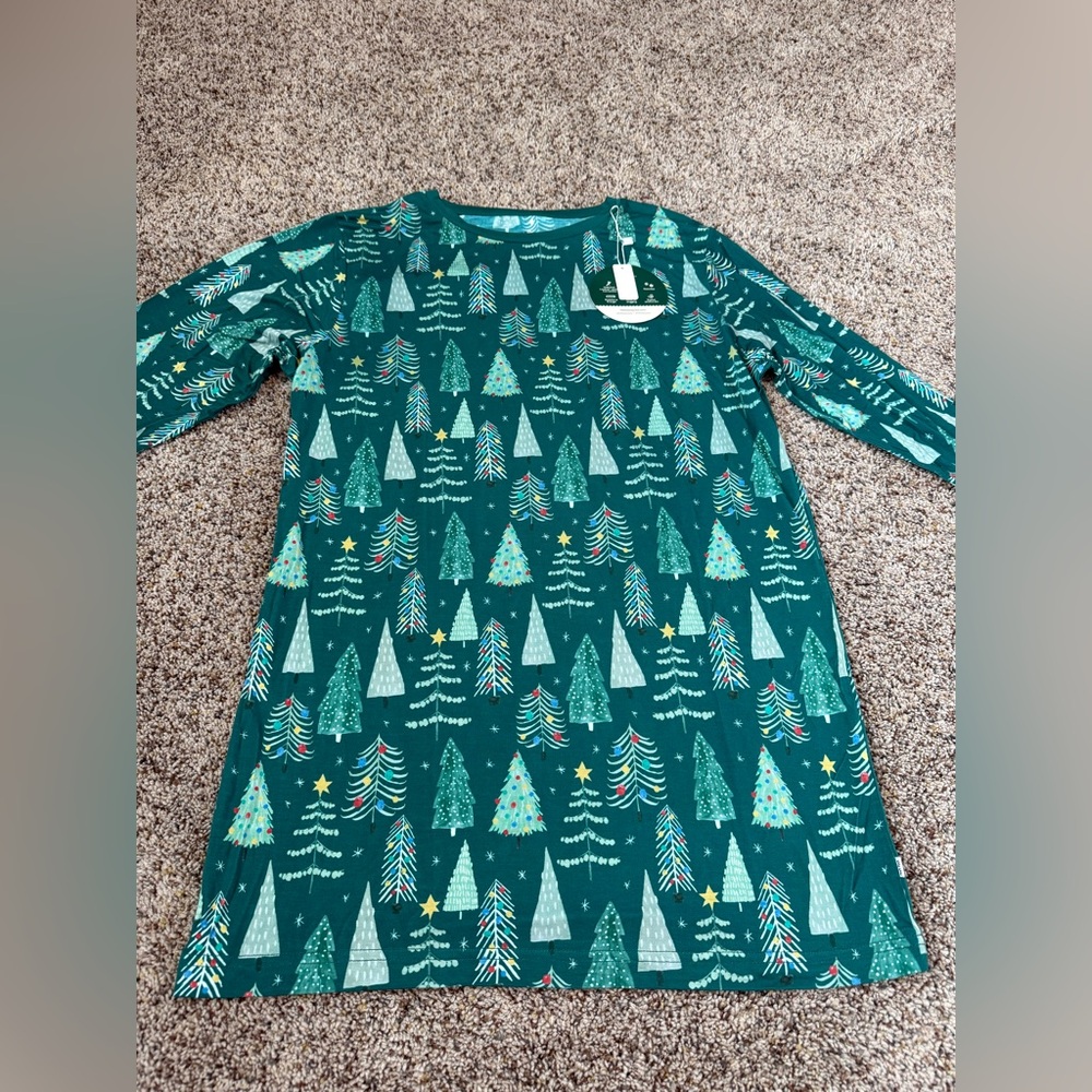 NWT Little Sleepies Men’s Twinkling Trees Christmas Pajama Top - Small - Picture 3 of 6